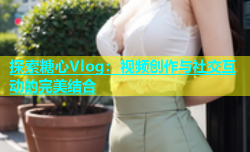 探索糖心Vlog：视频创作与社交互动的完美结合
