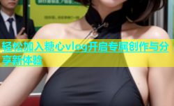 轻松加入糖心vlog开启专属创作与分享新体验