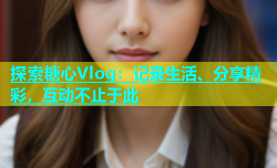 探索糖心Vlog：记录生活、分享精彩，互动不止于此