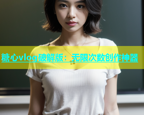 糖心vlog破解版：无限次数创作神器  第1张