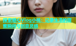 探索糖心Vlog小桃：记录生活的甜蜜瞬间与创意灵感