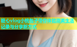 糖心vlog小桃包子带你体验甜美生活记录与分享新方式
