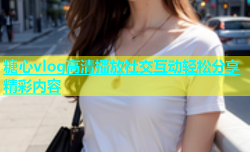 糖心vlog高清播放社交互动轻松分享精彩内容
