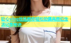 糖心vlog丝丝教你轻松拍摄高颜值生活记录秘诀