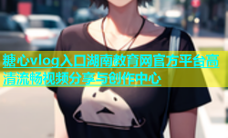 糖心vlog入口湖南教育网官方平台高清流畅视频分享与创作中心