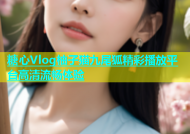 糖心Vlog柚子猫九尾狐精彩播放平台高清流畅体验