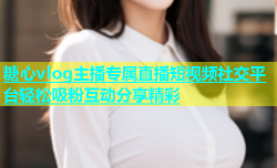 糖心vlog主播专属直播短视频社交平台轻松吸粉互动分享精彩