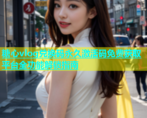 糖心vlog兑换码永久激活码免费获取平台全功能解锁指南  第1张