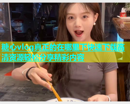 糖心vlog真正的在哪里下快速下载高清资源轻松分享精彩内容  第2张