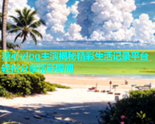 糖心vlog主演揭秘精彩生活记录平台轻松分享精彩瞬间  第1张