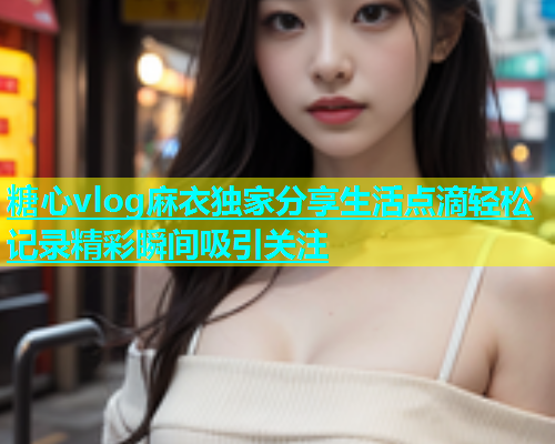 糖心vlog麻衣独家分享生活点滴轻松记录精彩瞬间吸引关注  第1张