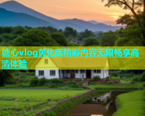糖心vlog黄化版精彩内容无限畅享高清体验  第1张